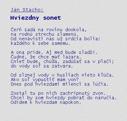 Ján Stacho: