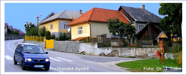 Rožňavské Bystré. Foto: Dr. Jozef Sabo