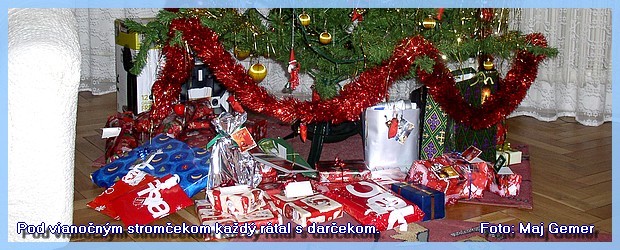 Pod vianočným stromčekom každý rátal s darčekom