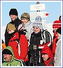 Na fotografii Ing. J. Latinka  astnci vstupu na vrchole Vekej Vpenice
