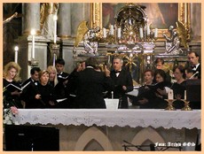 Slovensk spevcky zbor ADOREMUS vystpil v Katedrle Nanebovzatie panny Mrie v Roave