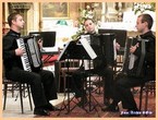Zemplnske akordenov trio v Roavskej Katedrle