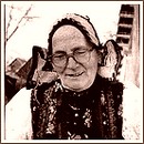 Známa gemerská čipkárka Žófia Vilimová z Rejdovej. Zomrela r. 1968. Foto: Archív A. Czintelovej.