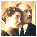 Jur Hronec a Ema Schusterová v roku 1917 ako manželia