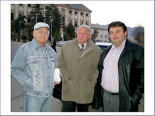 Prof. MUDr. Jlius Mazch, DrSc., Ondrej Mlad a primtor Jelavy Milan Kolesr