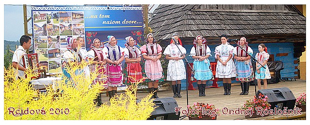 Obrázok z tohtoročneho 37. ročníka Gemerských folklórnych slávností v Rejdovej. Foto: O. Rozložník