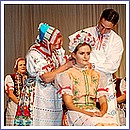 Zavíjanka v Roku na Gemeri 2009 v podobe folklórnej skupiny Gočovan z Gočova. Foto: Marek Koltáš