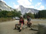 Ete pohad na HAlf Dome v Yosemitskom nrodnom parku